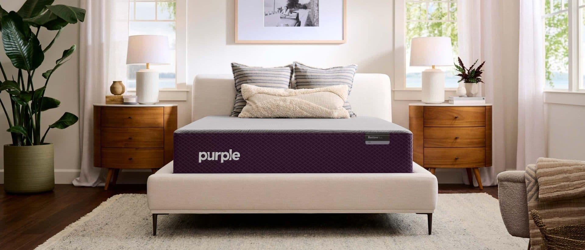 12-inch mattress profile shown next to thinner profile for thickness comparison