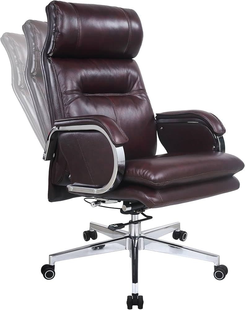 5 Best Genuine Leather Office Chairs in 2026 (Top-Grain & Full-Grain Only)