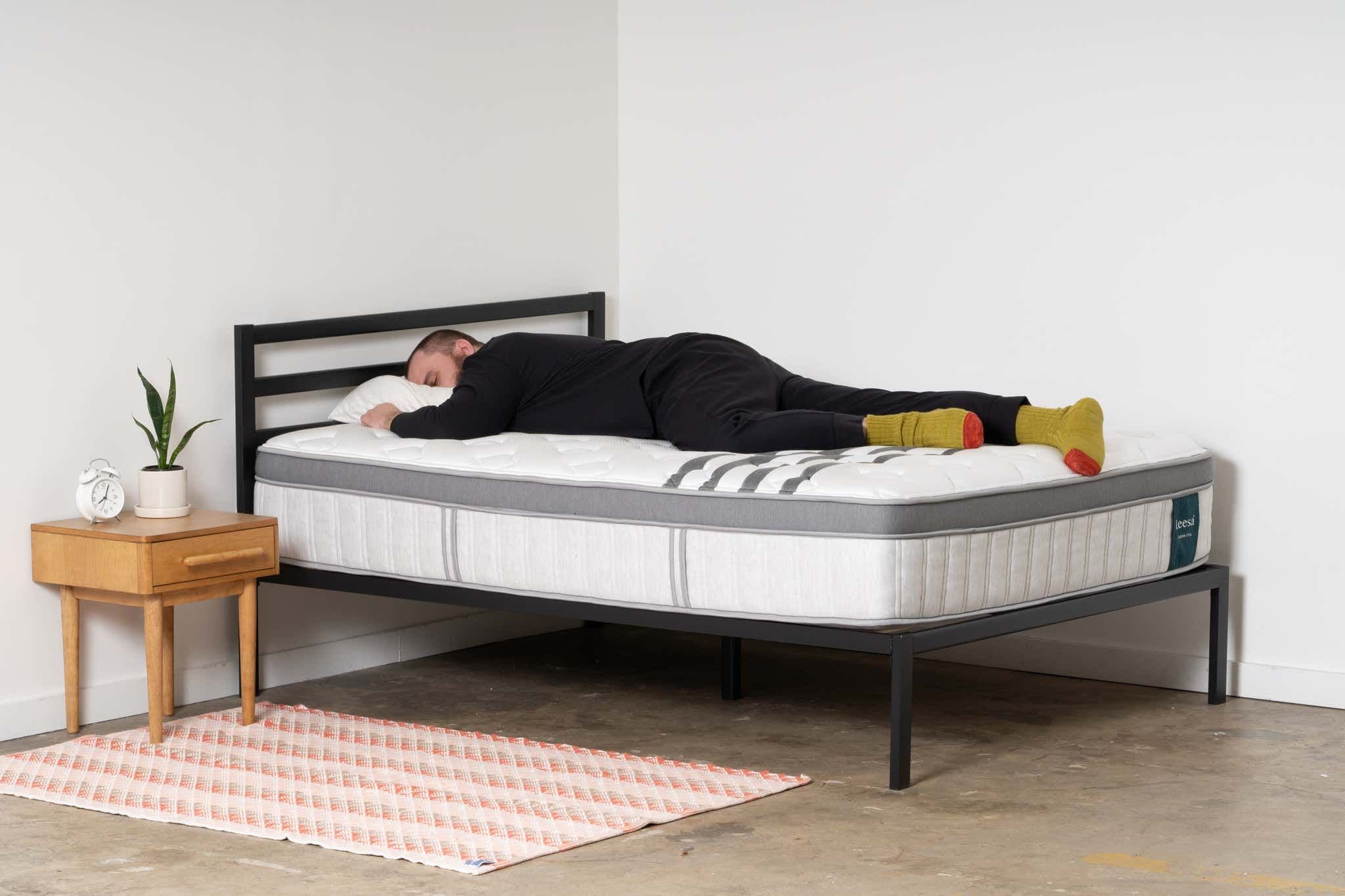 Hybrid 12-inch mattresses in a bedroom setting
