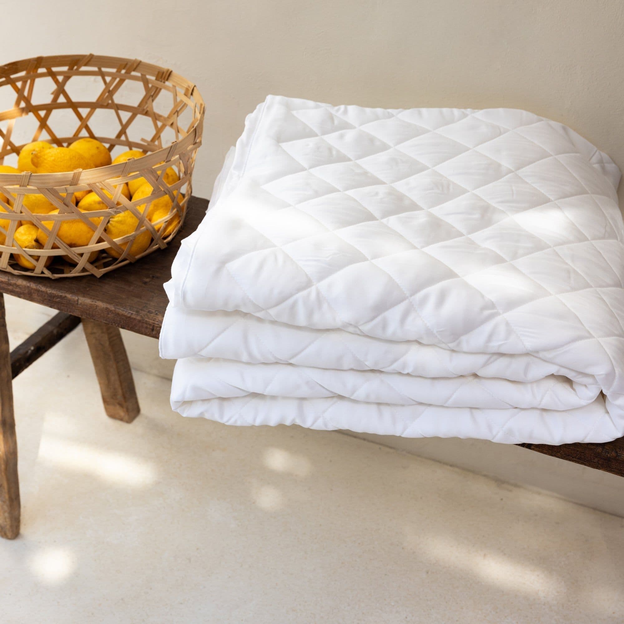 PlushBeds Organic Cotton Mattress Protector