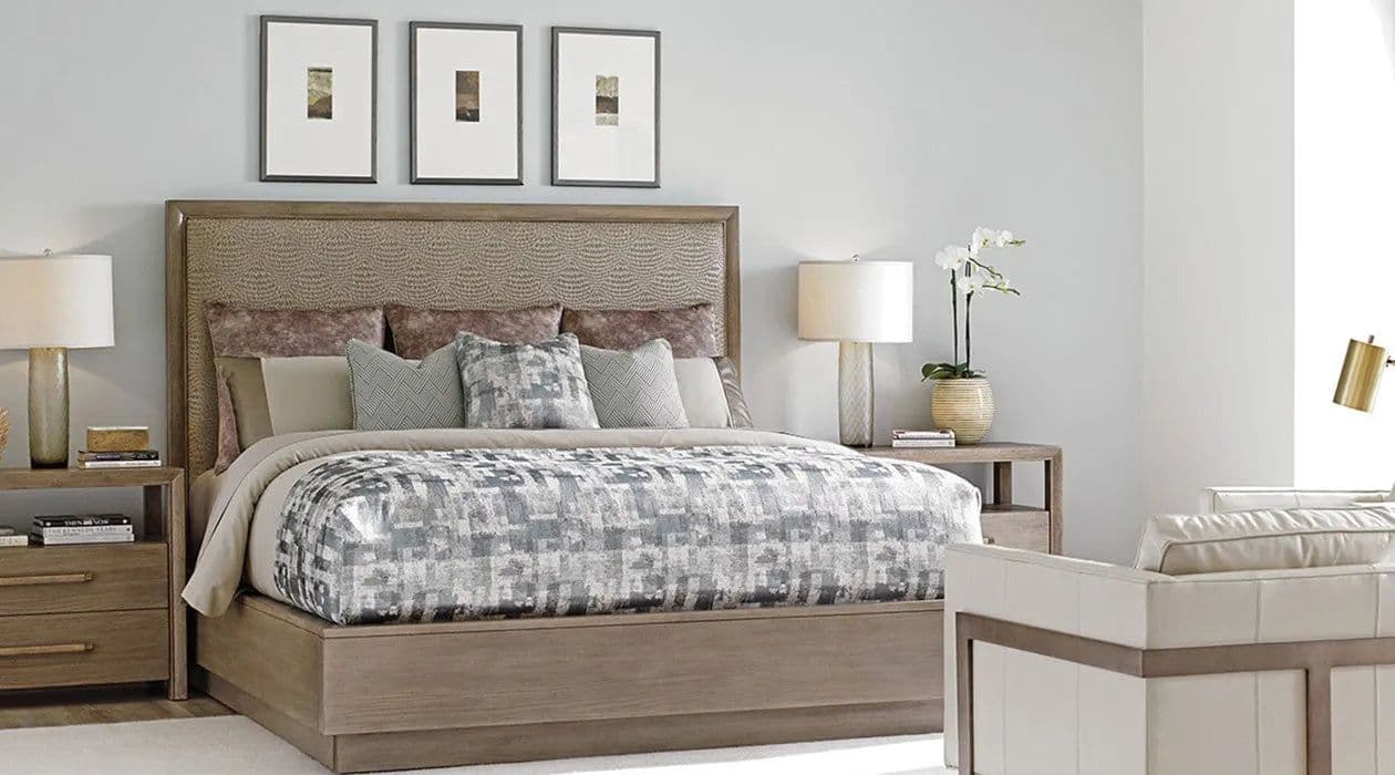 Wooden platform bed as a box spring alternative